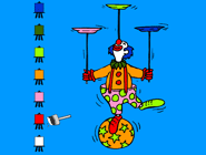 Clown - jeux pour enfants