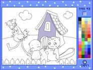 Coloriage - jeu pour enfants